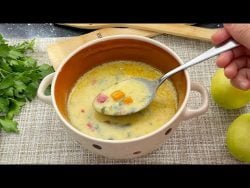 🥣Receta për Supë të Shijshme dhe të Shëndetshme, Pa Mish.🤤 E gjithë familja e shijoi.👌