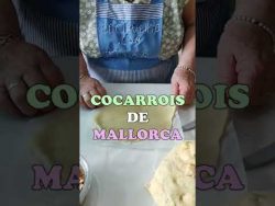 🥬 Cómo Hacer COCARROIS #short #shorts #youtubeshorts #cocarrois #recetas #mallorca #cocina #receta