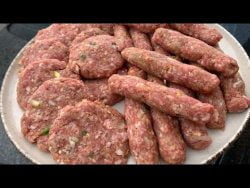 🥰 Receta e qebaptores 👌 Qebapa dhe qofte për syfyrin e parë 😱😱😱