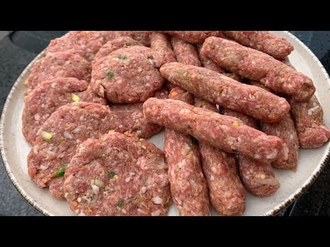 🥰 Receta e qebaptores 👌 Qebapa dhe qofte për syfyrin e parë 😱😱😱