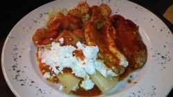 Filetes de pechuga de pollo con adobo mexicano, en freidora de aire