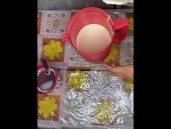 Gelatina de mosaico cremosa. #Receta completa.