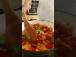 GORDO Ramsay | Arroz con camarones y chorizo #shorts #receta #recetasana