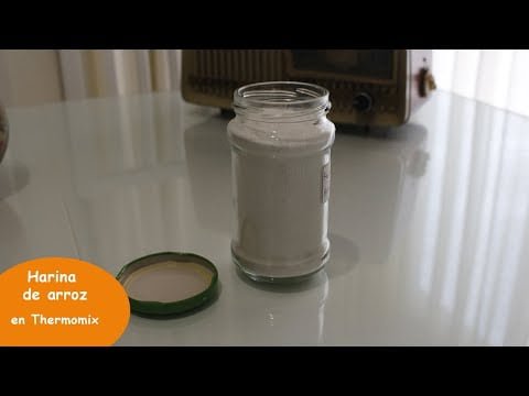 Harina de arroz en Thermomix