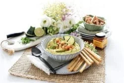 Hummus de calabacín con garbanzos