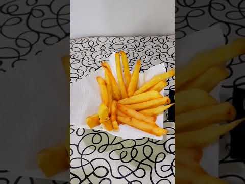 las mejores PAPAS FRITAS 🍟 #shorts #receta