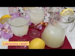 LIMONADA Casera LIGHT en Monsieur Cuisine Connect/ Plus/Thermomix/Mambo- LIMONADA SIN AZÚCAR