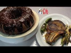 PASTEL DE CHOCOLATE Y STEAK PARA EL CUMPLEAÑERO🎈🎉🎁#recetafacil #receta #pastel #LACOCINADEMAMÁ