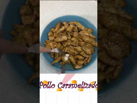 Pollo Caramelizado, comida asiática. #shorts #sort #pollo #comida #receta #recipe #asian