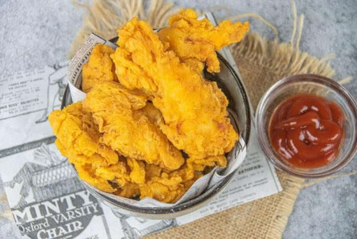 Pollo rebozado estilo KFC