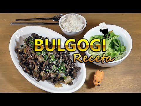 RECETA COREANA: Bulgogi 🍽️ #bulgogi #koreanfood #receta