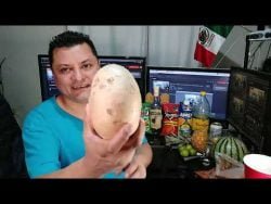 #receta de #cocina Jicama con limon sal de chapulin y salsa muy picante valentina botanas en bolsa