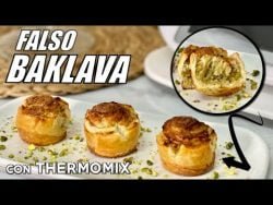 ROLLITOS de FALSO BAKLAVA 🌟 o baklawa con THERMOMIX | Receta fácil y rápida ✅