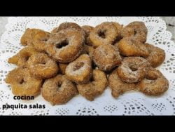 ROSQUILLAS CON UN SOLO HUEVO Y thermomix/COCINA FACIL/COCINA PAQUITA SALAS