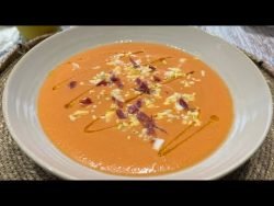 SALMOREJO de manzana, SIN PAN! Ligero y buenísimo! En MONSIEUR CUISINE SMART, Connect y Plus.