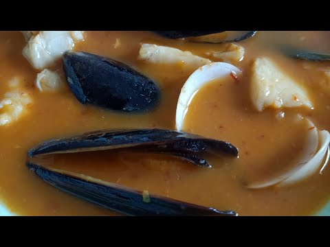 Sopa de pescado, fácil y rico con Thermomix
