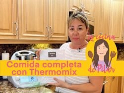 Thermomix TM6 Lentejas, salmón, verduras al vapor y huevos cocidos en 1 hora