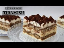 TIRAMISU | TARTA FÁCIL ! Receta paso a paso.