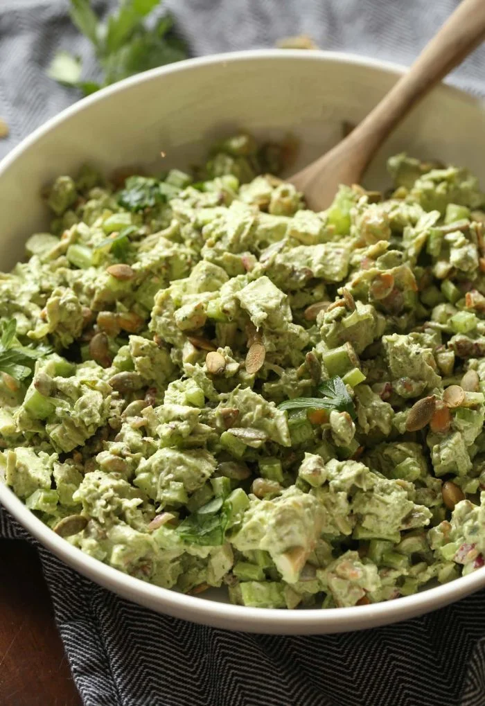 Ensalada De Pollo Diosa Verde |  Galletas y Copas