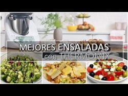 3 ENSALADAS 🥗 RÁPIDAS, FÁCILES Y DELICIOSAS 🌟 para este VERANO ☀️ con THERMOMIX ✅