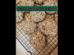 #72 Ciasteczka migdałowo-kokosowe z czekoladą (bez cukru) 🍪🥥🍫 | Taste of thermomix 💚