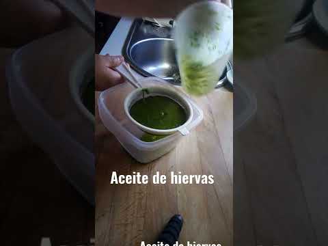 aceite de hiervas #short #shotsvideo #receta