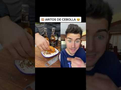 AROS DE CEBOLLA 🥨🔥 #shorts #receta