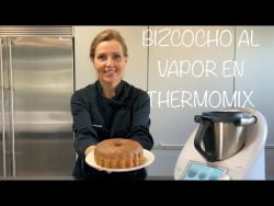 BIZCOCHO AL VAPOR EN THERMOMIX