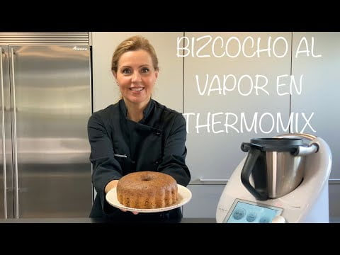 BIZCOCHO AL VAPOR EN THERMOMIX