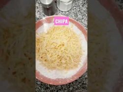 Chipa casera Receta fácil y riquísima❤ #short #recetas #shortsvideo #receta #mates #viral #reels