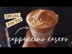 Cómo hacer cappuccino casero | Receta fácil | Yomira R. Echegaray 🏵️ #Cappucinocasero #Receta