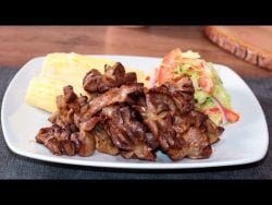 Como preparar mollejas de pollo salteadas receta fácil y rápida| A COCINAR
