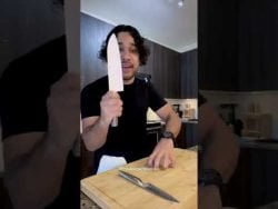 Cuchillo de chef! #chef #arepas #video #recetas #receta #tiktok