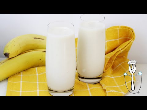 🍌Batido de PLÁTANO y VAINILLA con Thermomix🍌 | Receta fácil y rápida