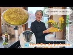 💥 TORTILLA DE PATATA | TORTILLA ESPAÑOLA 💥 CON o SIN CEBOLLA con Thermomix® #TM6 #TM5 #TM31 🔝