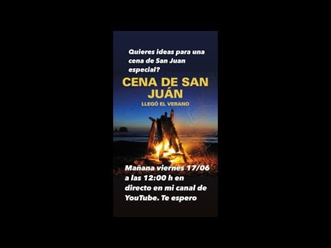 🛑Directo Taller Cena de San Juan con Thermomix🛑 | #cenasanjuan #menupicoteo #cocadesanjuan