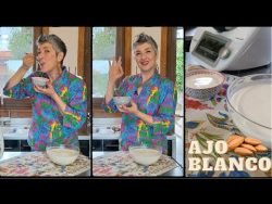 🧄 AJOBLANCO 🥖 SOPA FRÍA DE ALMENDRAS 🥇 con Thermomix® #TM6 #TM5 #TM31 🔝
