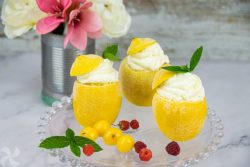 Limones helados con Mascarpone