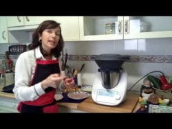 Pechuga de pollo con cebolla caramelizada en thermomix