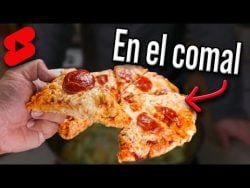 Pizza en el Comal #shorts #pizza #receta #food