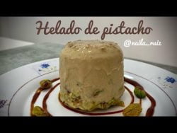 Receta fácil Helado de pistacho con thermomix 💚cookidoo receta con subtítulos