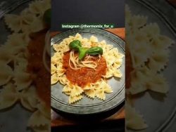 Spaghetti z sosem neapolitana z Thermomixa #spaghetti #thermomix #przedstawicielthermomixsiedlce