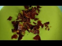 Vichyssoise de guisantes, fácil y rico con Thermomix