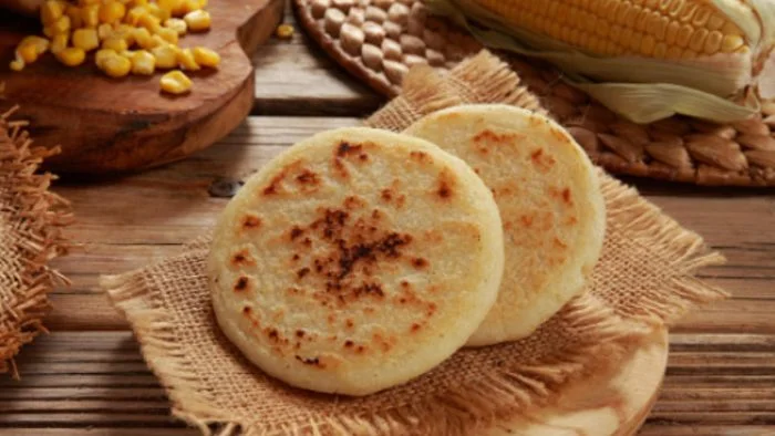 Arepas en freidora de: receta sencilla