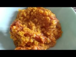 Arroz con costillas en adobo, fácil y rico con Thermomix