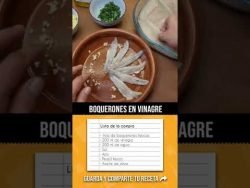 Boquerones en vinagre caseros muy fáciles #receta #boqueronesenvinagre #shorts