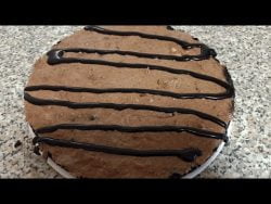 Cheecake de chocolate y caramelo, fácil y rico con Thermomix
