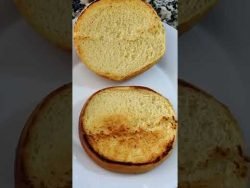 COCINANDO HAMBURGUESA CASERA #shorts #receta #como se hace