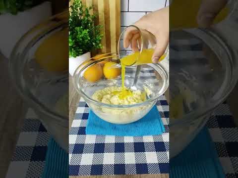 Cómo hacer BUDÍN DE NARANJA súper fácil y pocos ingredientes #shorts #receta