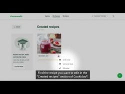 Cookidoo® 3.0 How to Create Recipes: Edit Your Newly Created Recipe (Thermomix® Singapore)